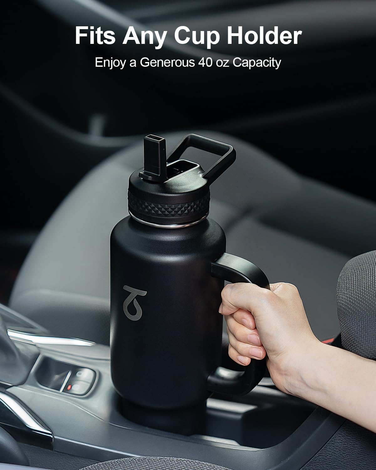 40oz Insulated Tumbler with Handle