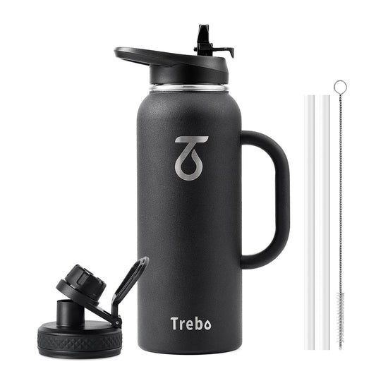 40oz Insulated Water Bottle with Handle