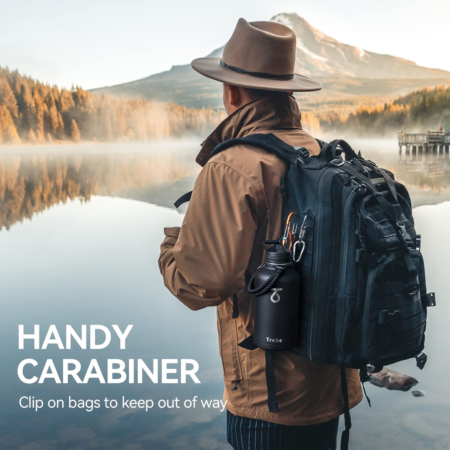 64oz Insulated Water Bottle