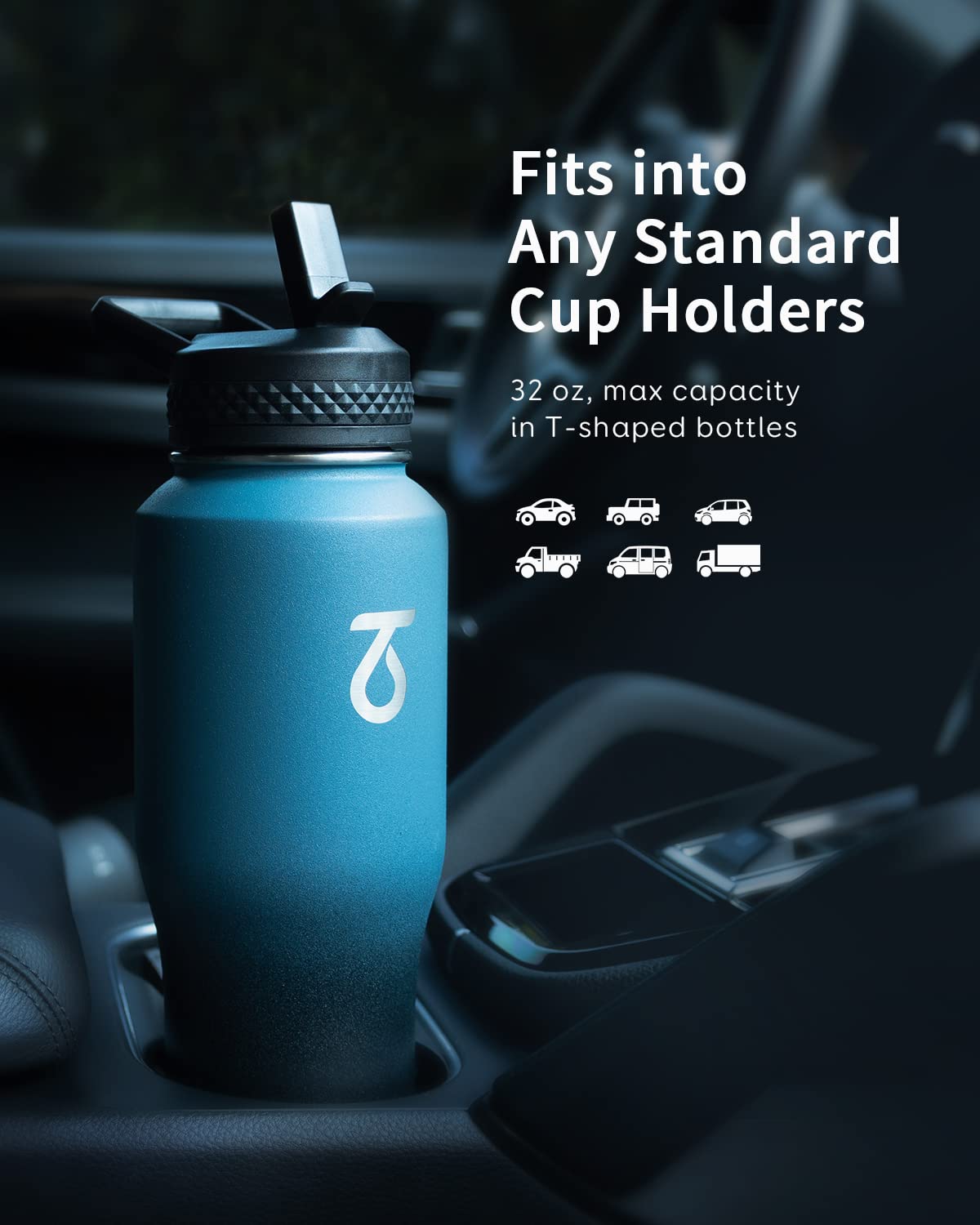 32oz Insulated Tumbler with Paracord