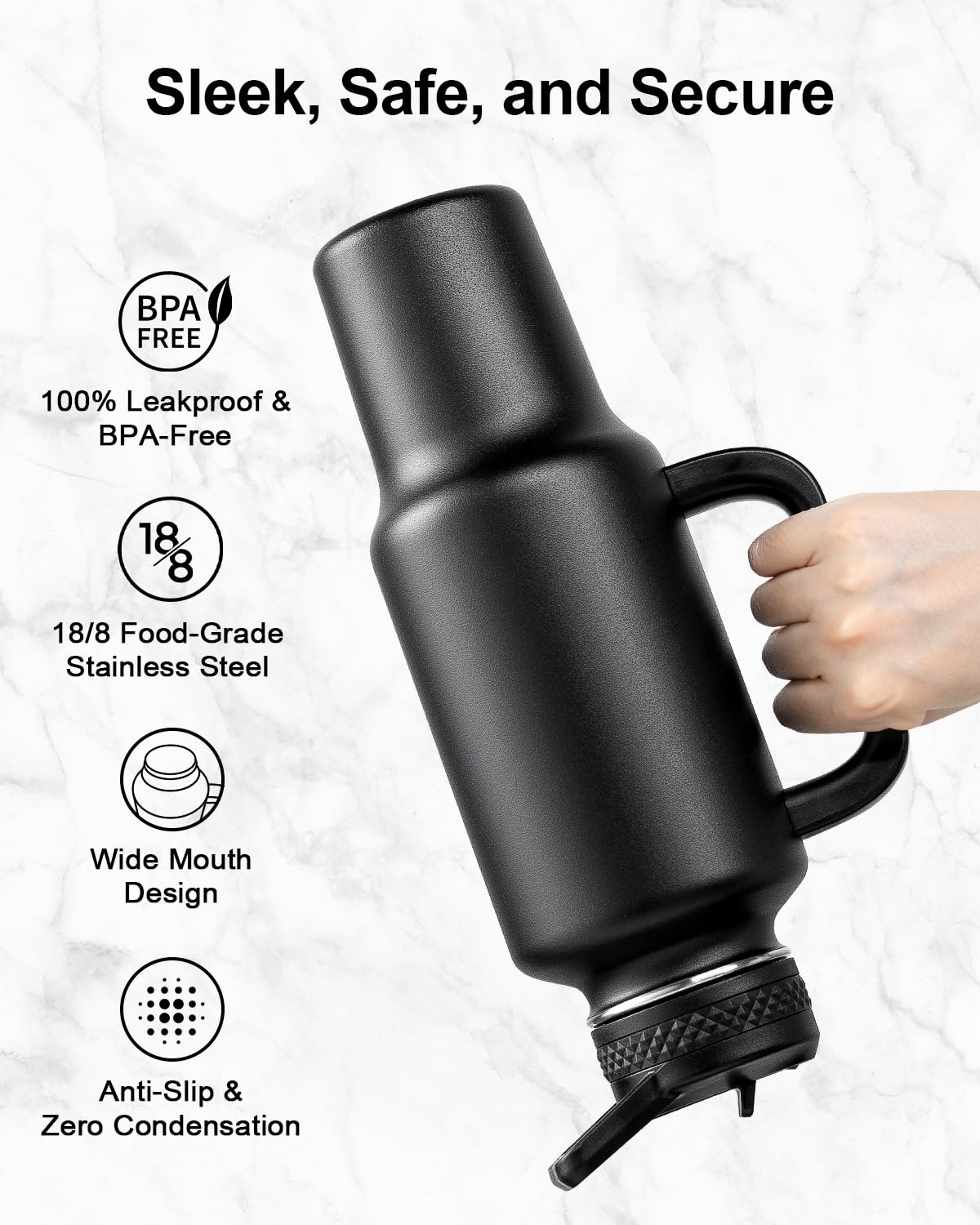 40oz Insulated Tumbler with Handle